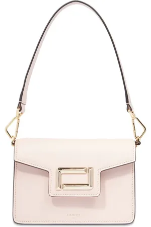 LANCEL Leather mini flap bag