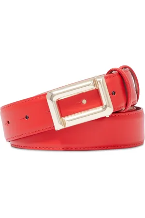 LANCEL Angele leather belt