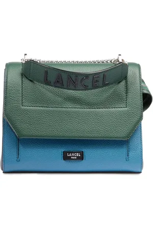 LANCEL Leather medium flap bag