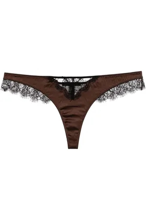Kiki de Montparnasse Lace inset thong