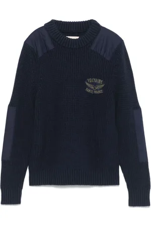 Zadig & Voltaire Logo-patch sweater