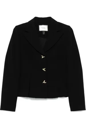 NISSA Heart-buttons single-breasted blazer