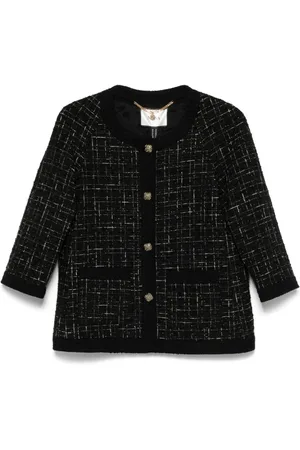 NISSA Boucl?? single-breasted jacket