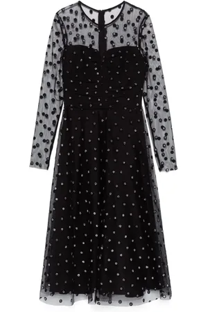 NISSA Polka dot midi dress