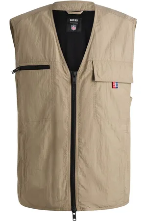 HUGO BOSS X NFL logo-tag gilet