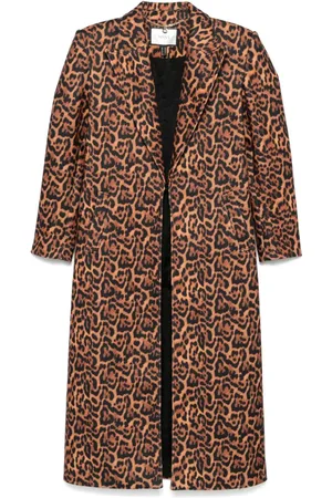 NISSA Leopard-print coat