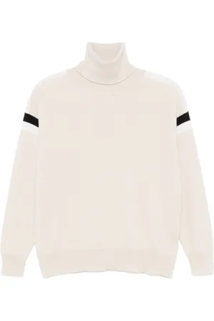 LORENA ANTONIAZZI Stripe-detail sweater