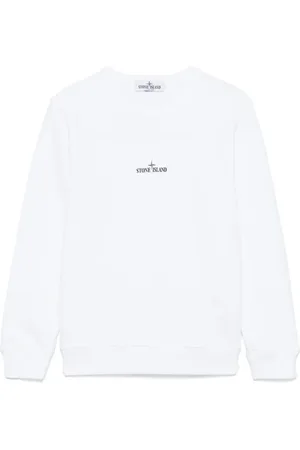 Stone Island Organic-cotton fleece sweateshirt