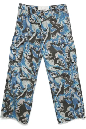 ERL Skull-print trousers