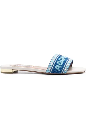 Aquazzura Aqz Beads slides
