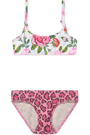 Selini Action Floral leopard bikini