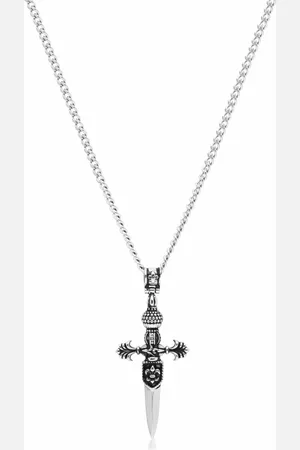 Nialaya Adorned Sword-pendant necklace