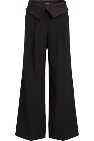 Karl Lagerfeld KL Studio tailored wide-leg trousers