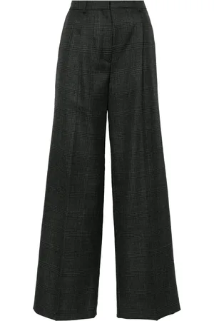 Sandro Checked suit trousers