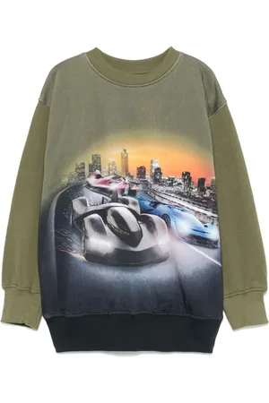 Molo Racing cars-printed sweatshirt
