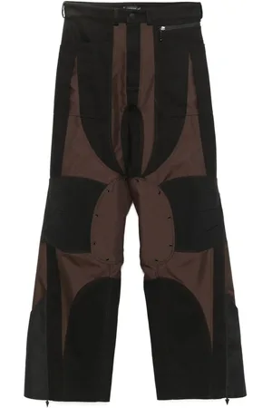 MUGLER Panelled-design cargo pants