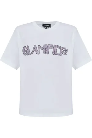 Dsquared2 Rhinestone-embellished T-shirt