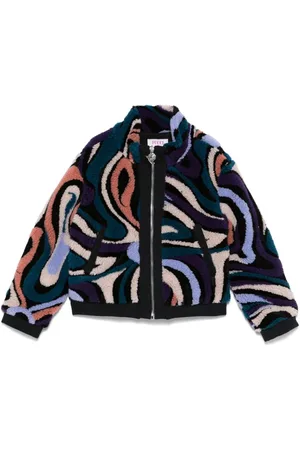 PUCCI Junior Marmo-print jacket