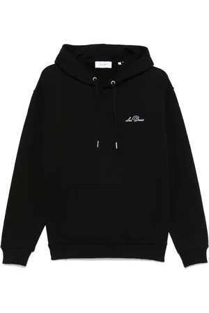 Les Deux Logo-embroidered hoodie