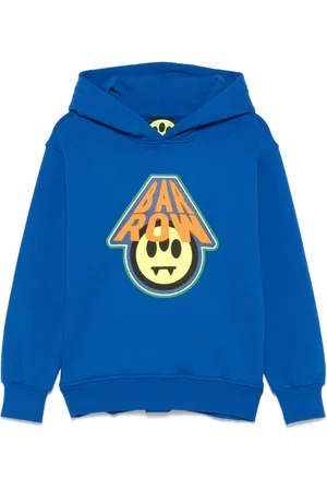 BARROW Smile-print hoodie