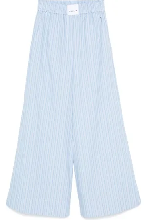 REMAIN Striped wide-leg trousers