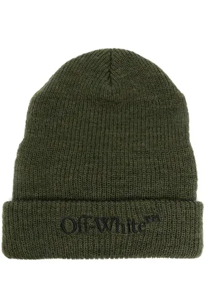 OFF-WHITE Logo-embroidered beanie