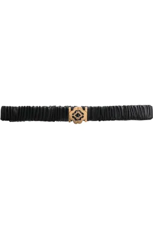 Maje Elasticated leather belt