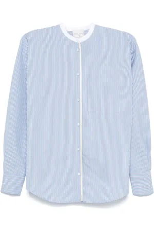 FORTE FORTE Striped Oxford weave shirt