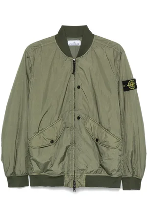 Stone Island Coated bomber jacket