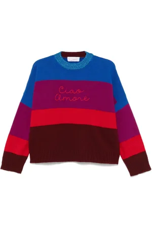 GIADA BENINCASA Ciao Amore maxi-stripes sweater