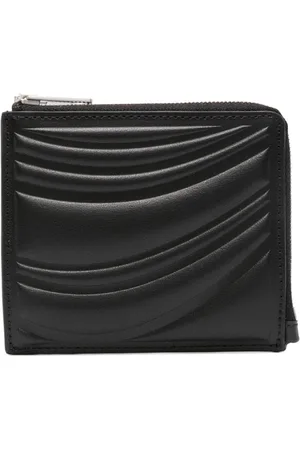 MUGLER Embossed spiral wallet