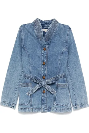 REMAIN Fitted denim jacket