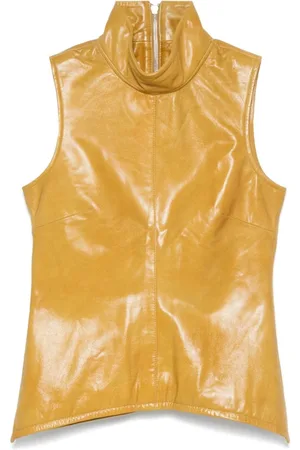 REMAIN Leather top