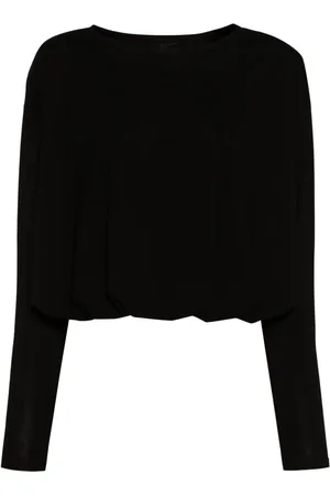 Pinko Draped jersey T-shirt