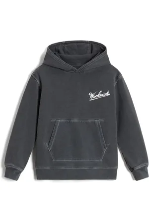 Woolrich Garment-dyed cotton hoodie