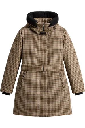 Woolrich Check parka
