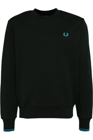 Fred Perry Logo-embroidered cotton sweatshirt