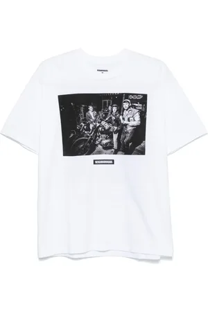 NEIGHBORHOOD X Osamu Nagahama photograph-print T-shirt