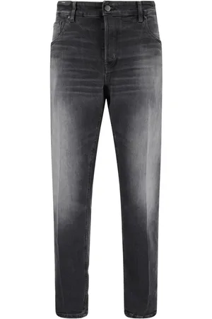 PT Torino Whiskering detail slim-cut jeans