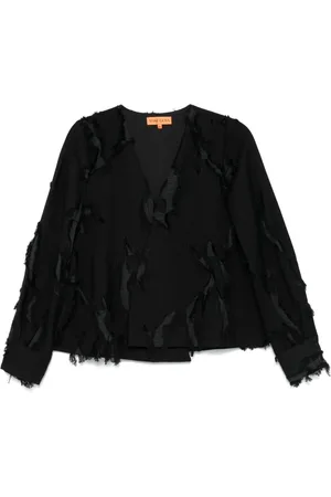 STINE GOYA Ripped-detail blouse