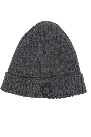 Marine Serre Moon logo knit beanie