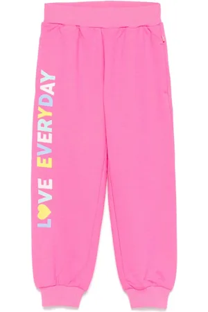 Billieblush Slogan print track pants