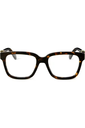 OFF-WHITE Style 7C tortoiseshell-effect glasses