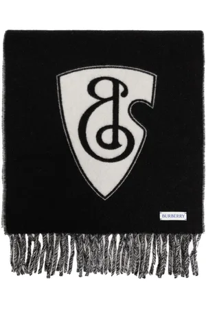 Burberry B Shield reversible scarf