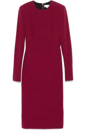 Victoria Beckham Crepe midi dress
