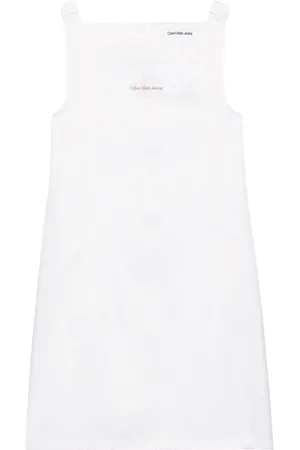 Calvin Klein Logo-embroidered dress