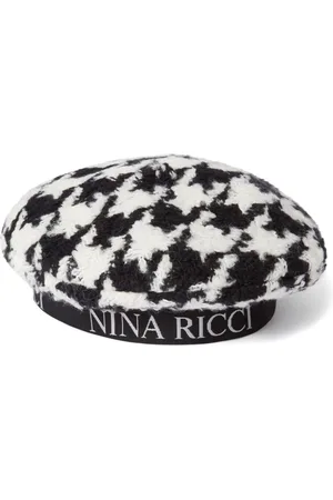 Nina Ricci Logo wool beret