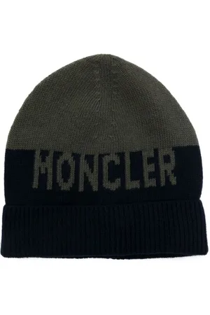 Moncler Logo-intarsia beanie