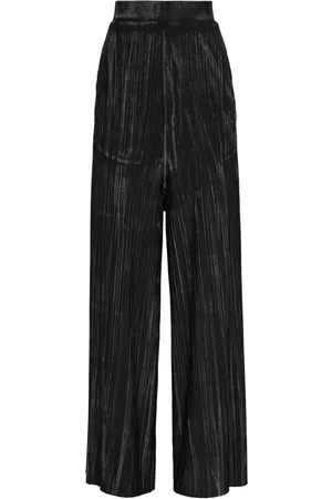 Uma Raquel Davidowicz Textured wide-leg trousers