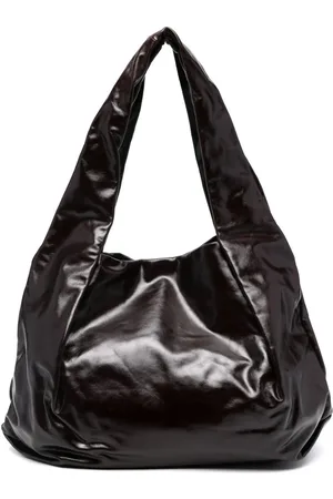 Sandro Large leather shoulder bag